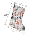 thumbnail image 2 of Christmas Stockings,Christmas Tree and House Pattern Stockings Christmas,14.8'' Xmas Stockings,Christmas Party Favors,Christmas Party Decorations,Christmas Stockings Personalized, 2 of 5