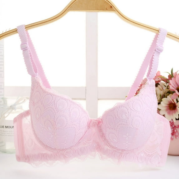 asdoklhq Sports Bras for Women,Women Bra Underwire Lingerie Brassiere Push Up Underwear