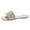 Beige, variant on Samickarr Summer Slippers For Women Indoor And Outdoor Wide Summer New Fashion Solid Color Sequin Pearl Women's Slippers Flat Sandals