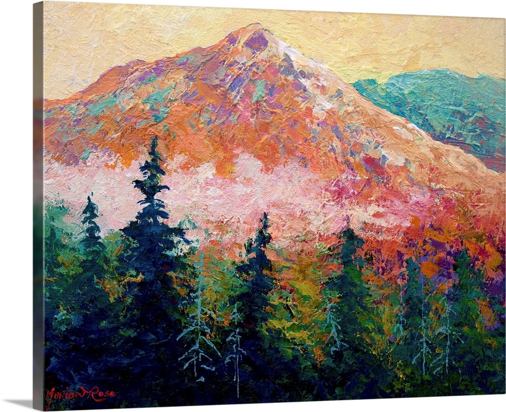 Great BIG Canvas "Mountain Sentinel" Canvas Wall Art 20x16