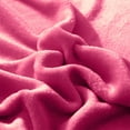 thumbnail image 3 of Flannel Solid Color Warm Fleece Blanket Rose Red,1X Blanket,Soft Microfiber Flannel Blankets for Couch Bed Sofa Ultra Warm for All Seasons, 3 of 4