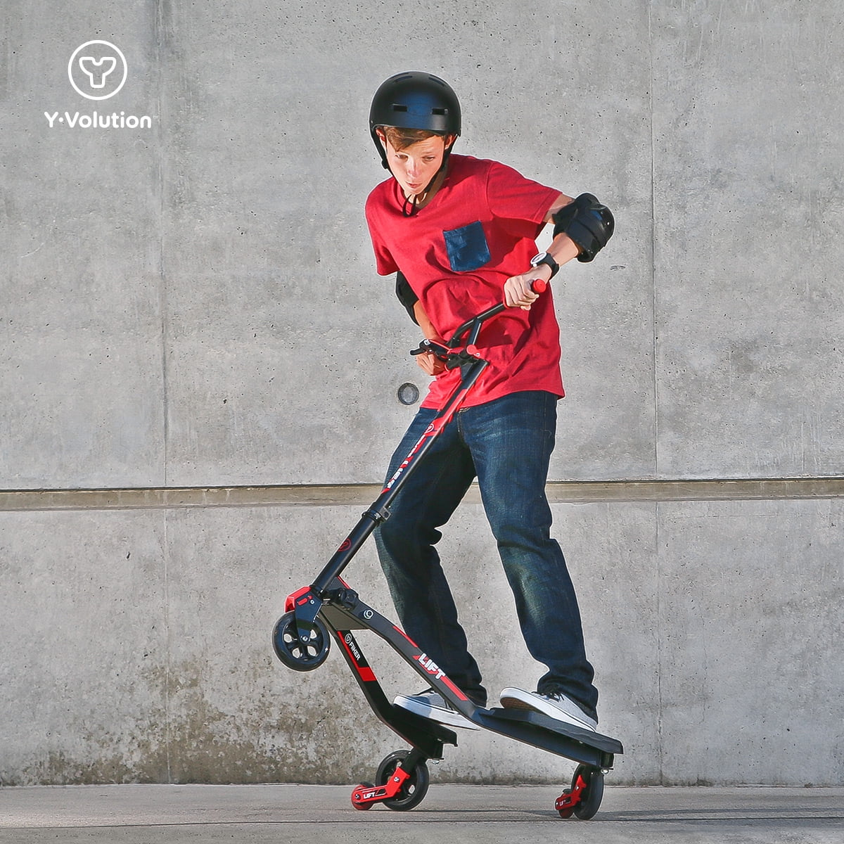yvolution y fliker lift kids scooter