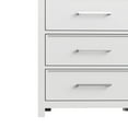 thumbnail image 5 of Furniture of America Yvara Modern 4-Drawer Vertical Dresser, White, 5 of 10