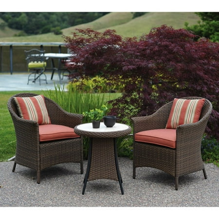 Bond Oslo Woven 3-Piece Bistro Set