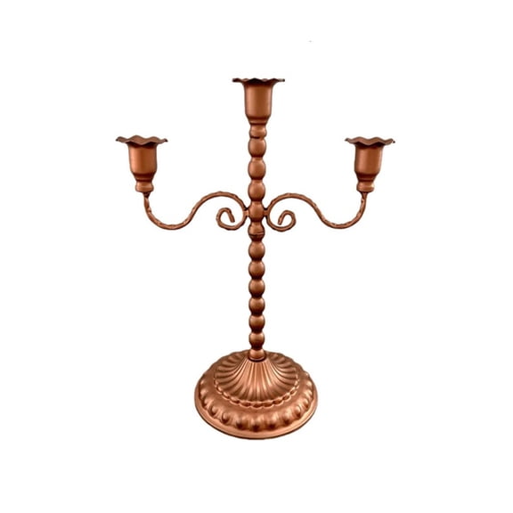 ZELVINN Candlestick HoldersIron Black Candlestick Holders Decorative Stands for Dining Table WeddingHome Decorations
