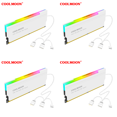 thumbnail image 1 of Disipador calor para memoria RAM DDR4 DDR3 5V-3PIN ARGB computadora escritorio, 1 of 5