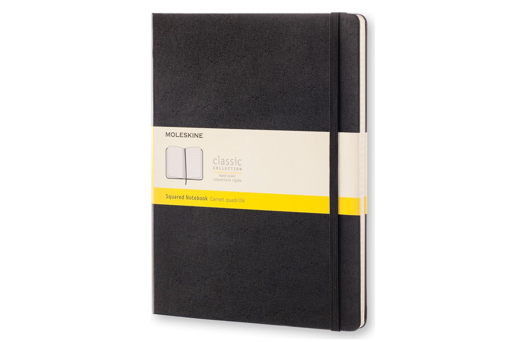 Moleskine Classic Notebook, Extra Large, Squared, Black, Hard Cover (7.5 X 10) (Other)