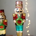 thumbnail image 3 of Sharprepublic Christmas Nutcracker Figurine Glowing Arts Crafts Classic Nutcracker Figures Small, 3 of 8