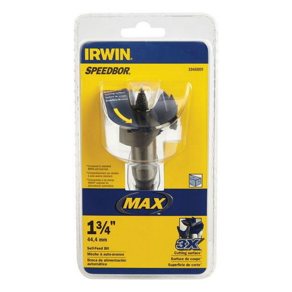 Irwin Speedbor 1-3/4 in. Dia. x 5 in. L Hardened Steel Hole Cutter 1 pc.