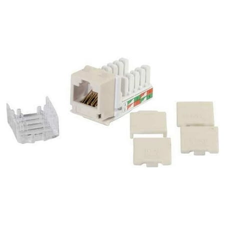 UPC: 0757120293101 | C2G Cat6 RJ45 UTP Keystone Jack – Ivory