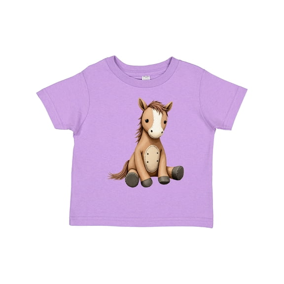 Inktastic Knitted Horse Boys or Girls Toddler T-Shirt