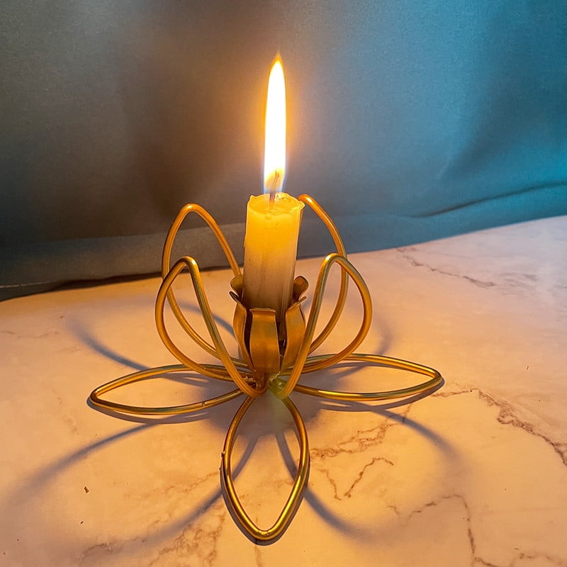 Virmaxy Discount Candle Holder Iron Metal Christmas Cute Candle Holder