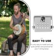 thumbnail image 4 of SHISUYAN Plated Tailpiece Replacement Accessory for 5 String Banjo HA151, 4 of 8