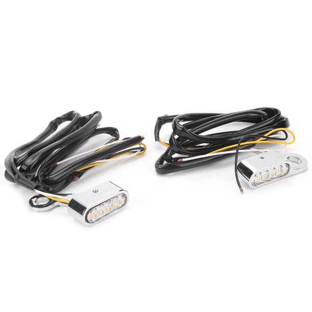 Indicador de señal de giro, 2 piezas DC12V Luz de señal de giro Luz de giro LED Máxima comodidad
