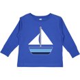 thumbnail image 3 of Inktastic Sailboat Nautical Sailing Boys or Girls Long Sleeve Toddler T-Shirt, 3 of 5
