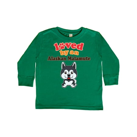 

Inktastic Alaskan Malamute Dog Gift Gift Toddler Boy or Toddler Girl Long Sleeve T-Shirt