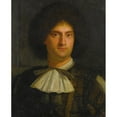 thumbnail image 2 of Girolamo Forabosco 15x18 Gold Ornate Wood Frame and Double Matted Museum Art Print Titled - Portrait of a Man, 2 of 4