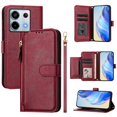 thumbnail image 3 of Funda para Xiaomi Redmi Note 13 Pro 5G Cartera de Mano con Cremallera y Correa Cruzada Desmontable, 3 of 5