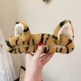 thumbnail image 4 of Skymirror Women Headband Ear Tiger Pattern Headdress Good Elasticity Cartoon Hairband for Washing Face, 4 of 8