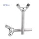thumbnail image 2 of Tuerca de mariposa 5 uds M6 DIN316 304 acero inoxidable pulgar mariposa ala mano pernos tornillo (M6 * 30mm) esquí esquí Gafas de esquí, 2 of 5