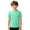 &&-Mint Green390, variant on Kiijoy Boys UPF 50+ Short Sleeve Rash Guard Summer Beach Stretch Swim Shirt, Sizes 3-12