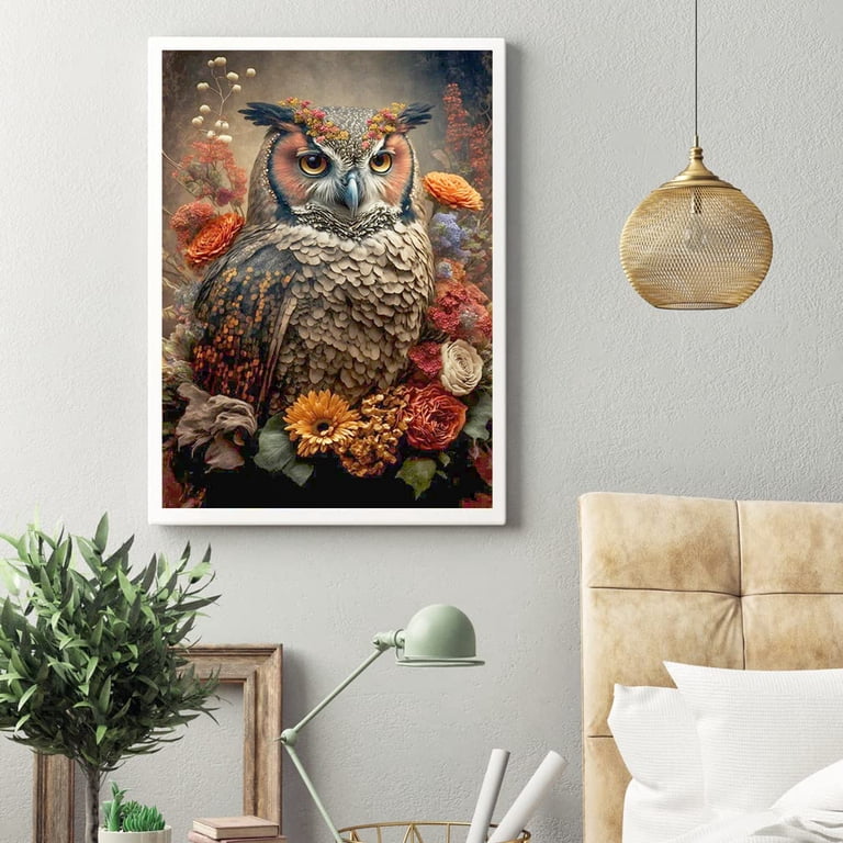 Diamond Painting Personnalisé 5D – Kit Broderie Diamant Ronde Full Drill à Partir De Votre Photo, 30x40 Cm Idéal Cadeau