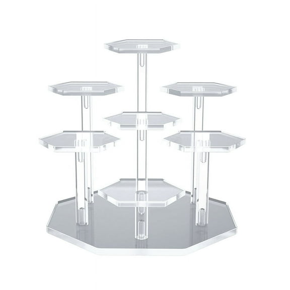 Acrylic Display Stand for Figures, Collectibles, Dolls, Collection Organizer Holder, Collectibles Stand,B