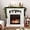 White, variant on ORALNER 32” Electric Fireplace with Mantel, Package Wooden Firebox Surround Freestanding 18“ Fireplace Insert Heater w/ 3 Flame Effects, Remote & 6H Timer, Overheat Protection, 1400W (White)