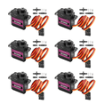 thumbnail image 1 of Micro-Type Servo Motor Kit 6 Pcs -Servo Metal Gear Micro-Type Servo for RC Helicopter/Car/Boat, 1 of 7