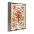 thumbnail image 3 of Stupell Industries Farmhouse Autumn Days Here Again Brown Floating Frame Canvas Art, 18 x 18, by Laura Marshall, 3 of 8