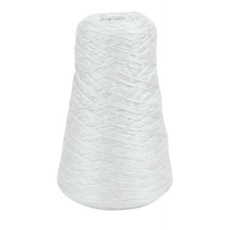 UPC: 0029444024014 | Trait-tex 4-Ply Double Weight Rug Yarn Refill Cone White 8 oz. 315 Yards