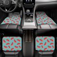 thumbnail image 6 of Uemuo Car Floor Mats - Watermelon Pattern Carpet Floor Mats for Cars, Auto Accessories Front & Rear Car Floor Foot Mat Sets of 4 Pieces, 6 of 6
