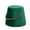 Green, variant on Green Velvet with Rope Pouf Vintage Style Living Room
