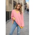 thumbnail image 2 of Camisetas de Larga para Mujer, Color Rosa, Talla XL, 2 of 8