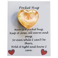 thumbnail image 1 of Pocket Hug Corazón Pocket Hug Corazón Hug Regalo Adecuado para la atmósfera de vacaciones Regalo Piedra de vidrio, 1 of 6