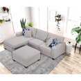 thumbnail image 6 of Legend Vansen Fabric Flexible Combination Module Reversible Sectional Sofa, 6 of 9