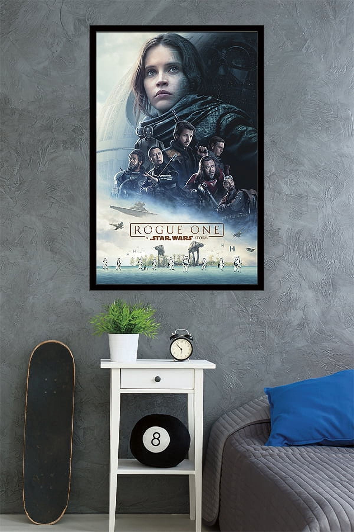 Star Wars: Rogue One - Unit Wall Poster, 22.375" x 34", Framed