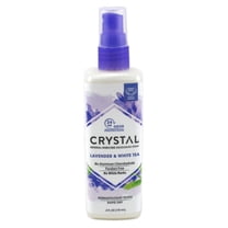 Crystal Deodorant Spray 4oz Lavender & White Tea (Pack of 3)