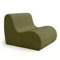 thumbnail image 3 of Jaxx Uptown Large Modern Accent Chair, Moss, 3 of 5