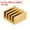 Gold Tone, variant on Uxcell 8.5x8.5x8mm Silver Tone Sticky Aluminum Heatsink Electronics Cooler 10 Pcs