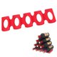 thumbnail image 2 of Apilador de vino de silicona, estante plegable para latas de cerveza, ahorrador de espacio, soporte para botellas de vino, bandeja para nevera, alfombrilla roja Xemadio 2034154-1, 2 of 9