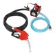 thumbnail image 2 of Bomba de combustible eléctrica autocebante, kit de bomba de transferencia de combustible diésel, boquilla de cierre automático, manguera, accesorios portátiles, adecuada para el 12V, 2 of 9