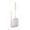 【Inventory Must Go! Save Big on This Bestselling Toilet Brush Set】WH, variant on Toilet Brush and Holder Set with Drip Tray | Toilet Bowl Brush & Toilet Bowl Cleaner Brush Combo | Bathroom Cleaning Organizer | Strong Bristles | Easy Maintenance | Xuniizn