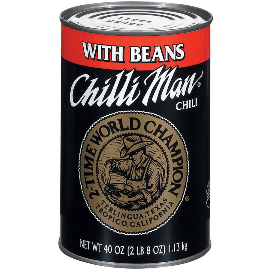 Chilli Man Chilli With Beans 40 Oz Can 