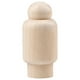 thumbnail image 1 of Muñecas de madera con clavijas, figuras de personas sin terminar, muñecas de madera para manualidades DIY, juguetes de grafiti 68 mm x 32 mm, 1 of 9