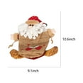 thumbnail image 3 of Vikakiooze 2023 Promotion on sale, Christmas Apples Bag Christmas Doll Gift Bag Drawstring Candy Bag Christmas Decoration, 3 of 5