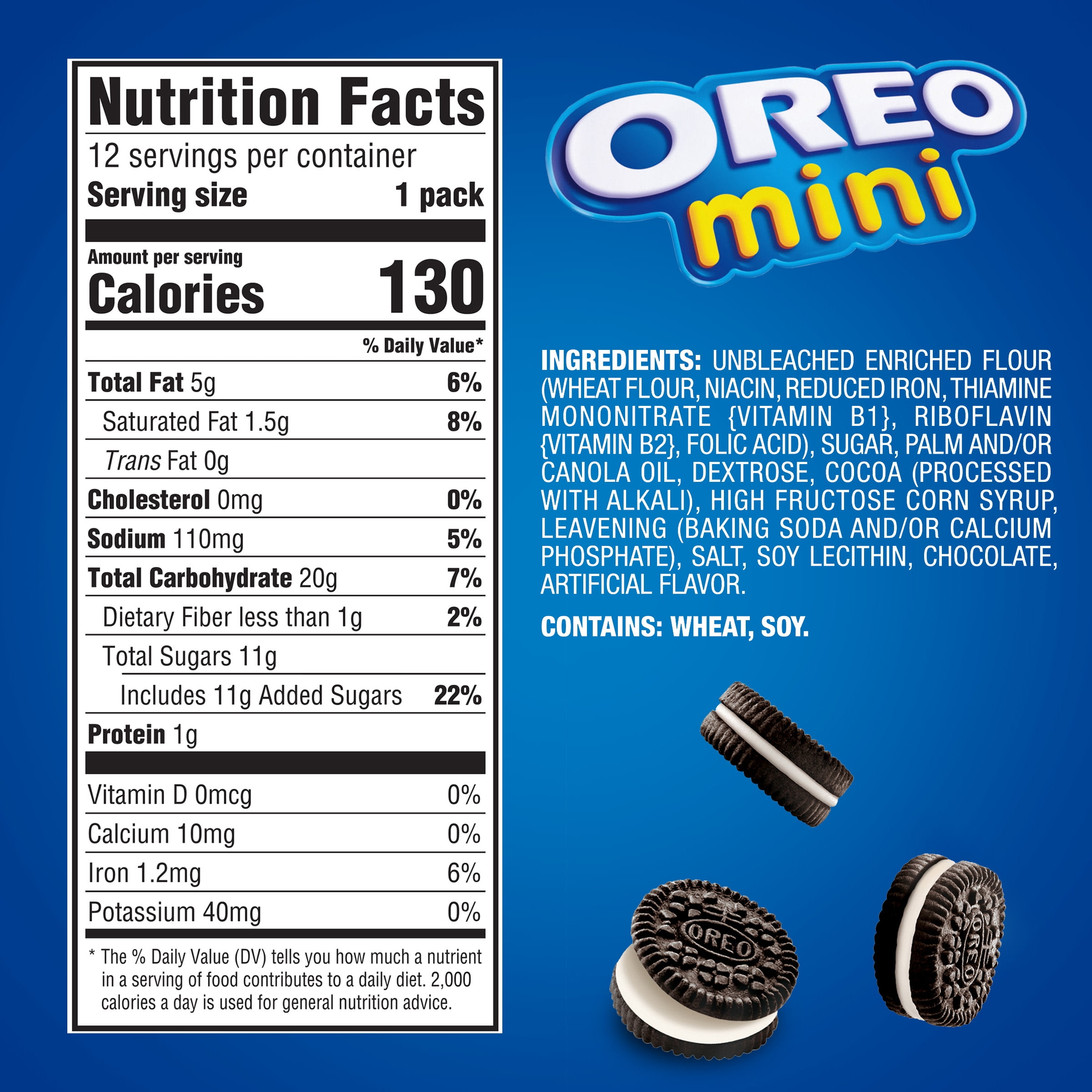 Oreo Nutrition Facts Label Labels Design Ideas | My XXX Hot Girl