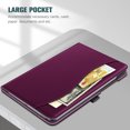 thumbnail image 2 of Fintie Case for Samsung Galaxy Tab S10 Lite/ S10 FE/ S9 FE 5G 10.9 Inch/Tab S9 11 Inch, Multi-Angle Viewing Protective Cover with Pocket, Auto Sleep/Wake, Purple, 2 of 8