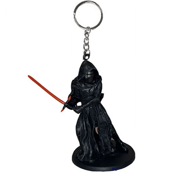 Star Wars Force Awakens Kylo Ren Key Ring Keychain Ornament Pvc Figure Charm 3”…