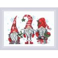 thumbnail image 1 of RIOLIS Counted Cross Stitch Kit 11.75"X8.25"-Gnomes - R2171, 1 of 1